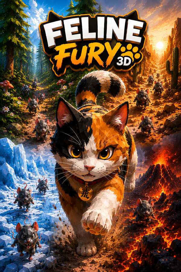 Copertina di Feline Fury 3D