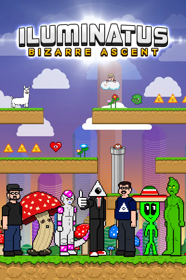 Copertina di Iluminatus Bizarre Ascent