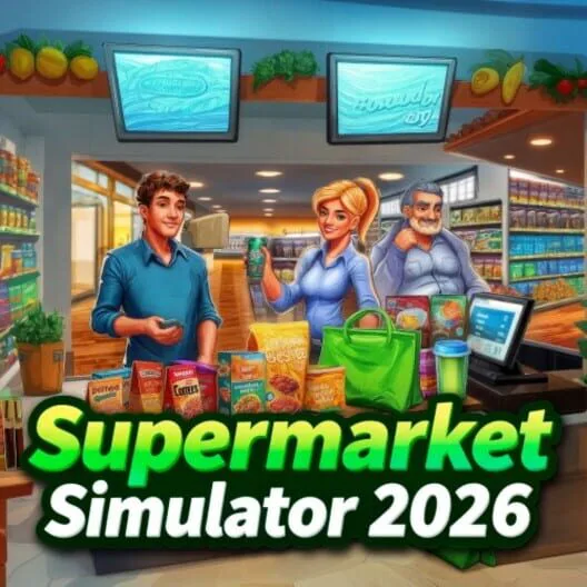 Copertina di Supermarket Simulator 2026