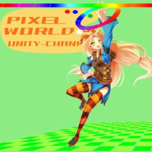 Copertina di Pixel World: Unity-Chan!