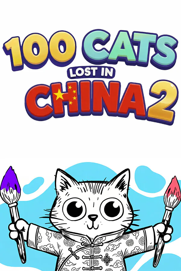 Copertina di 100 Cats Lost in China 2 Find & Color