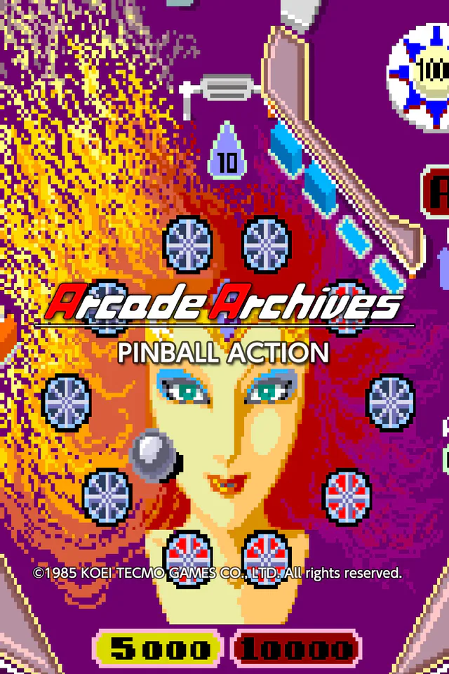 Copertina di Arcade Archives PINBALL ACTION