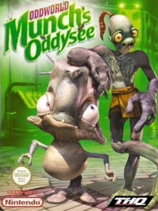 Copertina di Oddworld: Munch's Oddysee