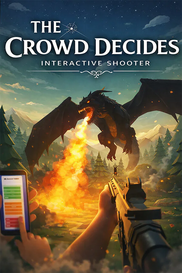 Copertina di The Crowd Decides: Interactive Shooter