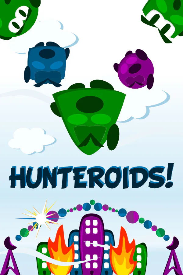 Copertina di Hunteroids