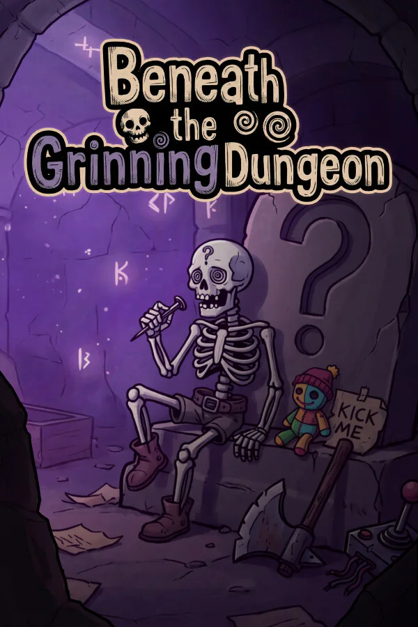 Copertina di Beneath the Grinning Dungeon