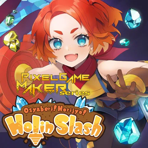 Copertina di Pixel Game Maker Series Osyaberi! Horijyo! Holin Slash
