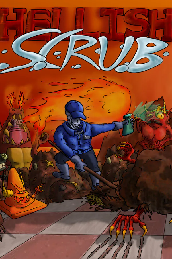Copertina di Hellish Scrub