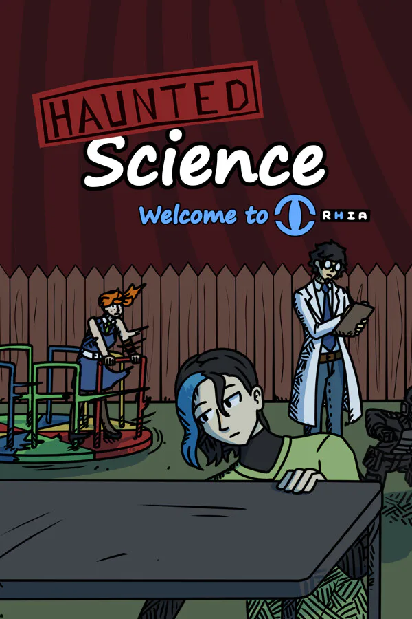 Copertina di Haunted Science: Welcome To I.R.H.I.A.