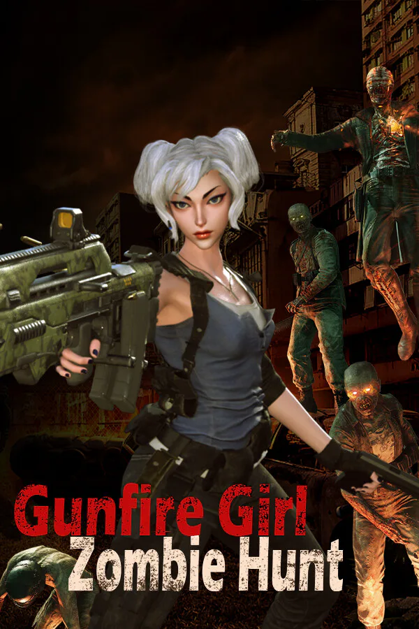 Copertina di Gunfire Girl: Zombie Hunt