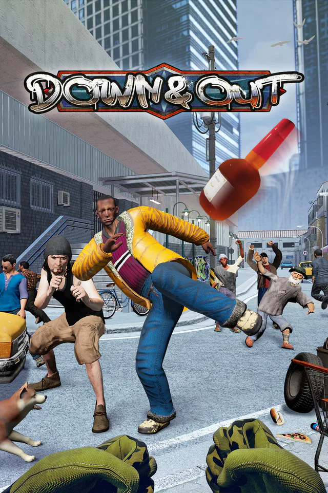 Copertina di Down and Out