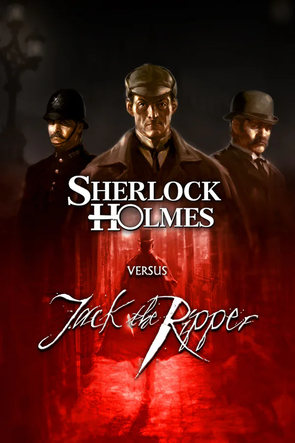 Copertina di Sherlock Holmes versus Jack the Ripper