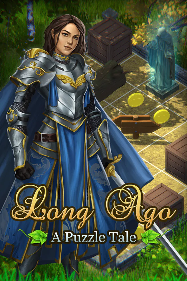 Copertina di Long Ago: A Puzzle Tale