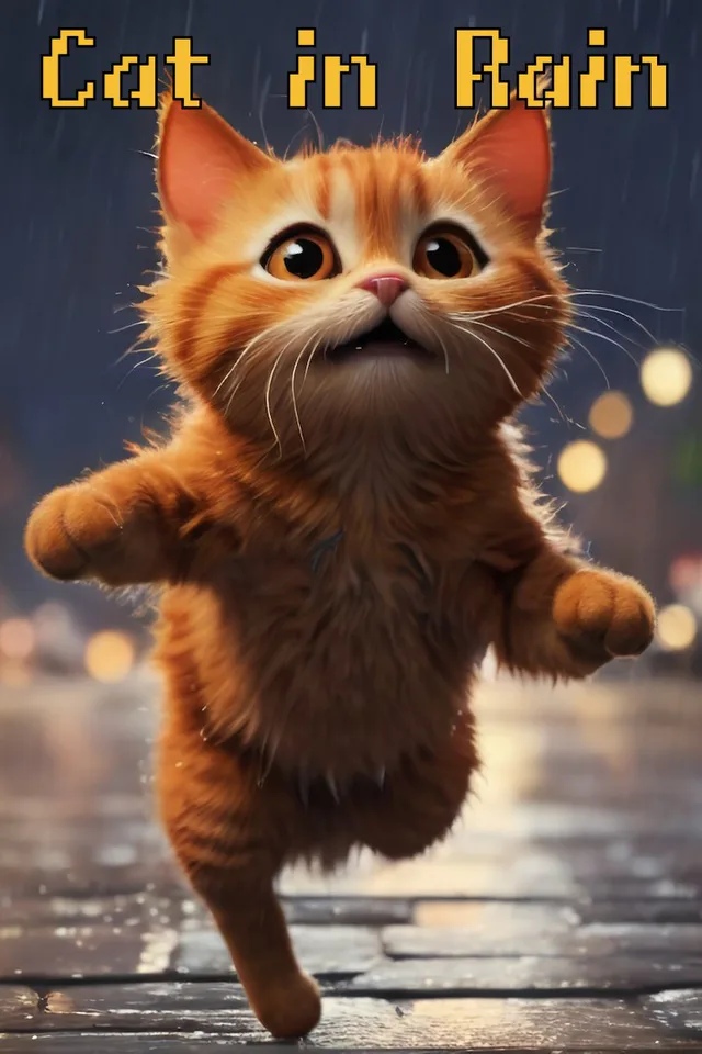 Copertina di Cat in Rain