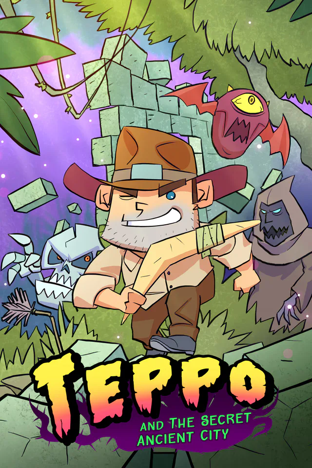 Copertina di Teppo and The Secret Ancient City