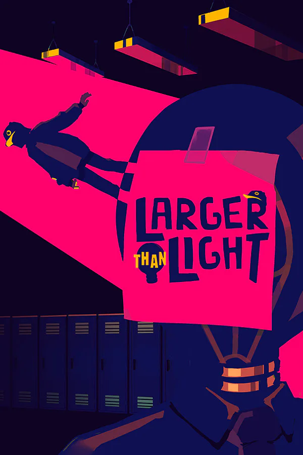 Copertina di Larger Than Light