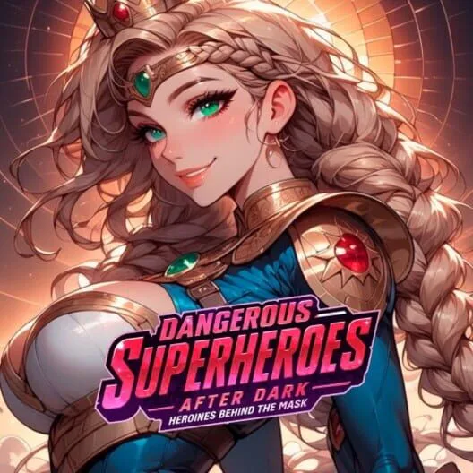 Copertina di Dangerous Superheroes After Dark: Heroines Behind the Mask