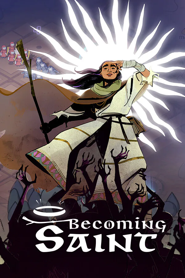 Copertina di Becoming Saint