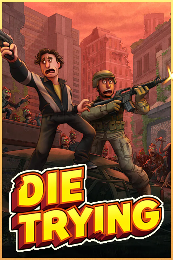 Copertina di Die Trying