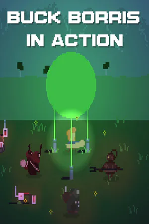 Copertina di Buck Borris in Action