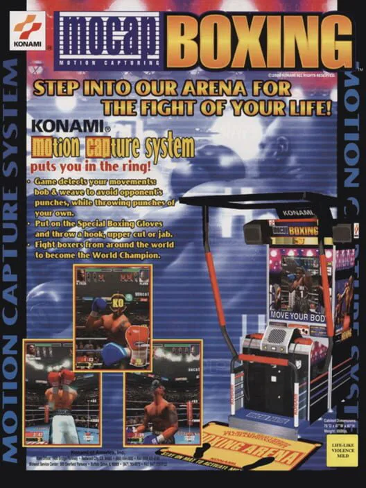 Copertina di Mocap Boxing