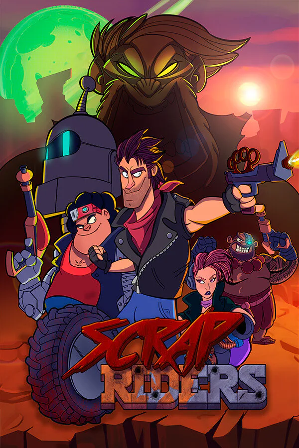 Copertina di Scrap Riders