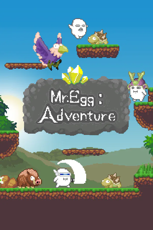 Copertina di Mr.Egg:Adventure