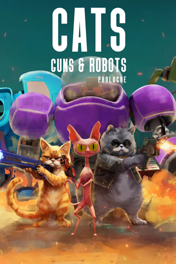 Copertina di Cats, Guns & Robots Prologue