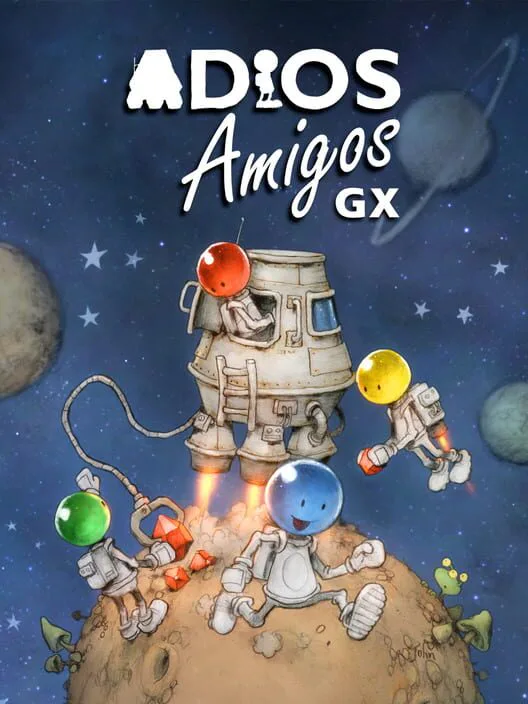 Copertina di Adios Amigos: Galactic Explorers