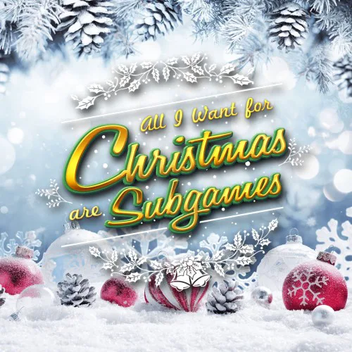 Copertina di All I Want for Christmas are Subgames CE