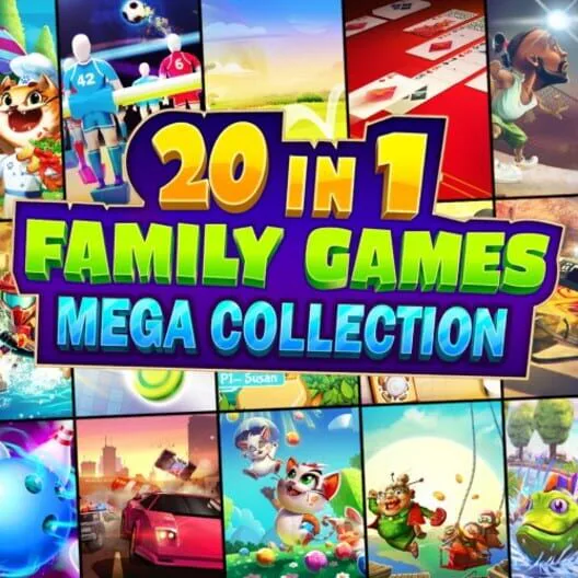 Copertina di 20 in 1 Family Games Mega Collection