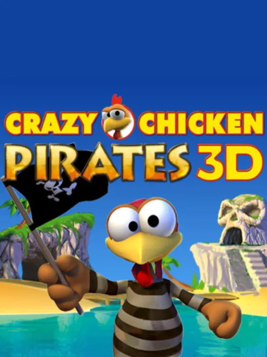 Copertina di Crazy Chicken Pirates 3D