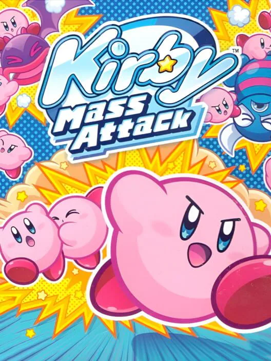 Copertina di Kirby Mass Attack