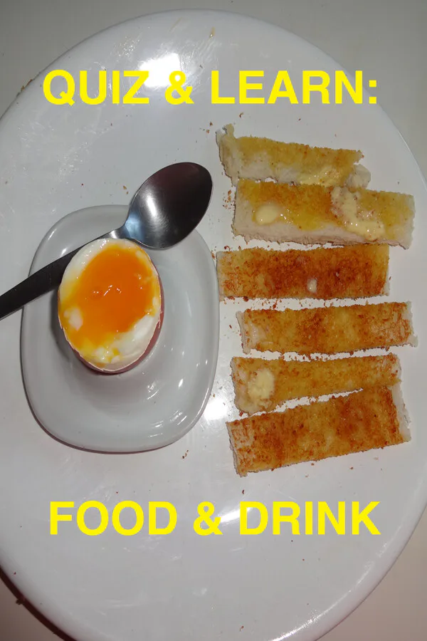 Copertina di Quiz & Learn: Food & Drink
