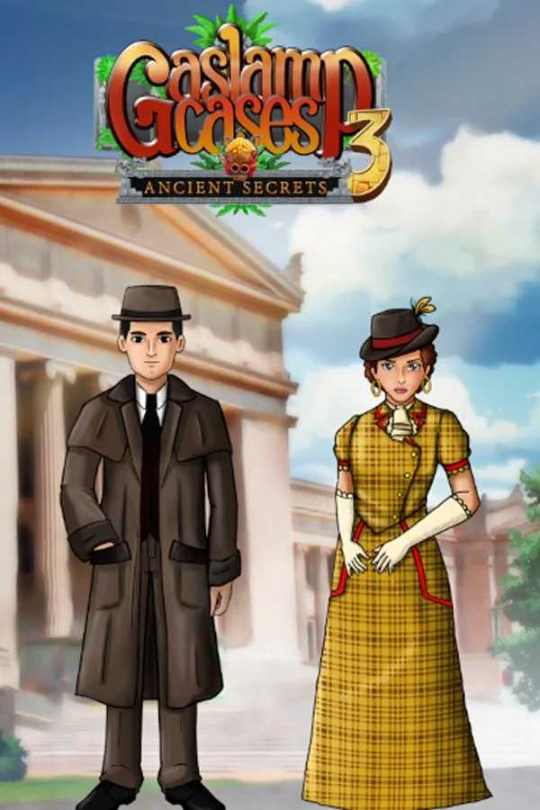 Copertina di Gaslamp Cases 3: Ancient Secrets