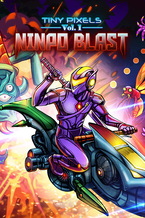 Copertina di Tiny Pixels Vol. 1 - Ninpo Blast