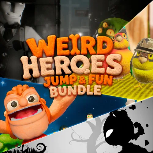 Copertina di Weird Heroes: Jump & Fun Bundle