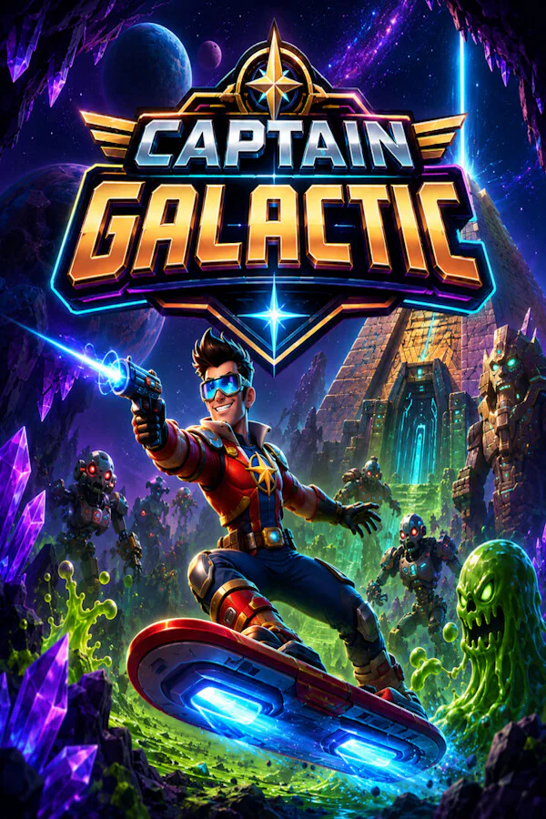 Copertina di Captain Galactic