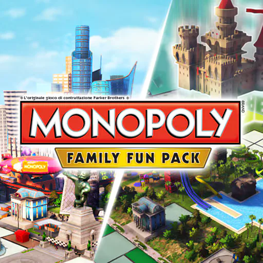 Copertina di MONOPOLY FAMILY FUN PACK