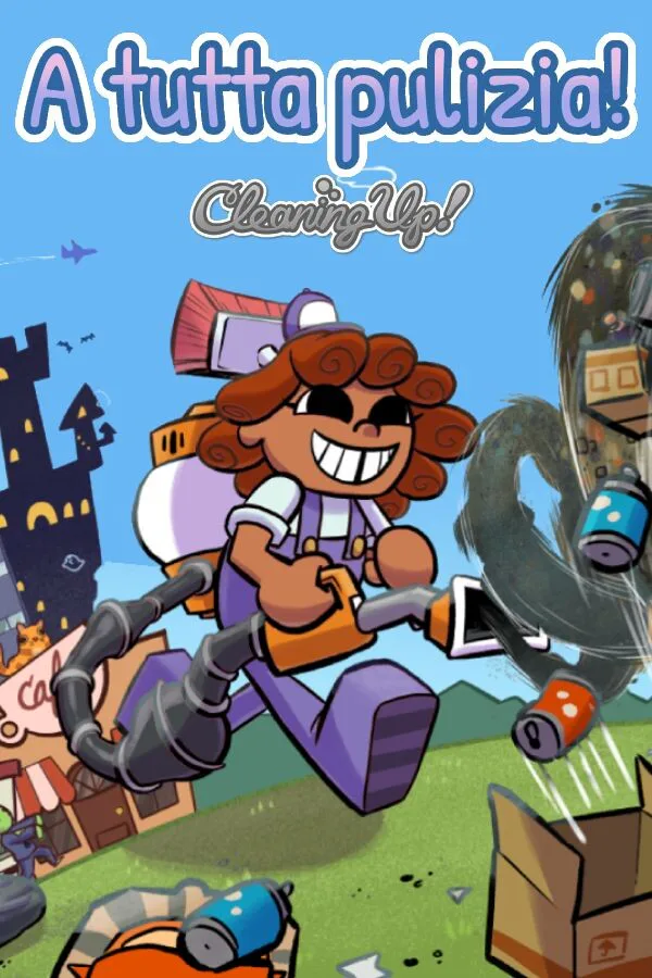 Copertina di A tutta pulizia! (Cleaning Up!)