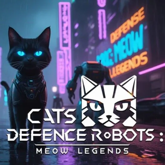 Copertina di Cats Defense Robots: Meow Legends