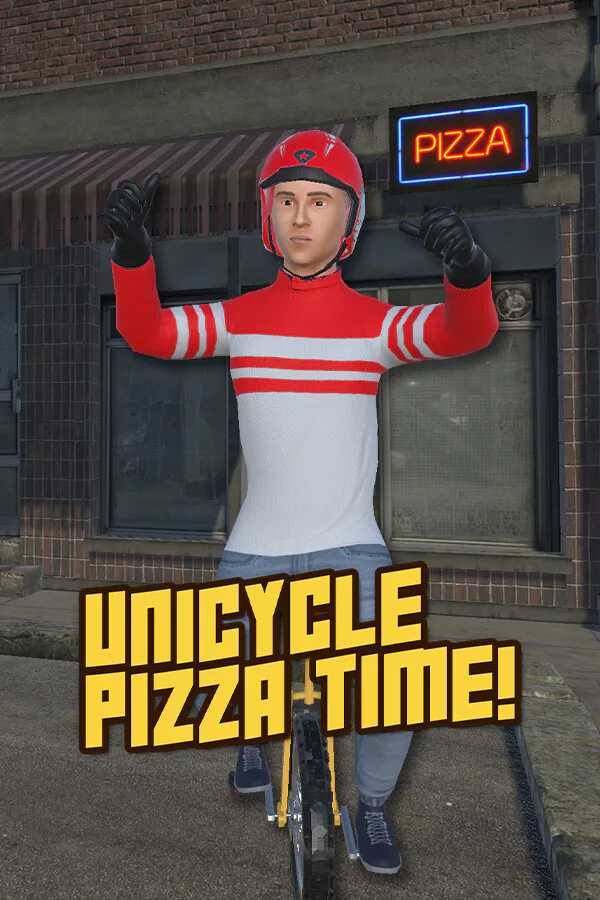 Copertina di Unicycle Pizza Time!