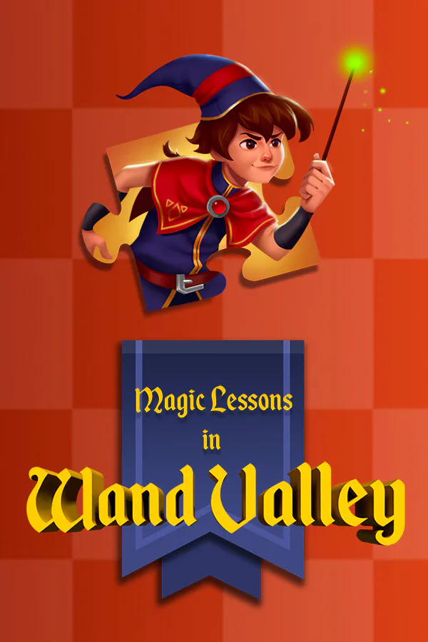 Copertina di Magic Lessons in Wand Valley - a jigsaw puzzle tale