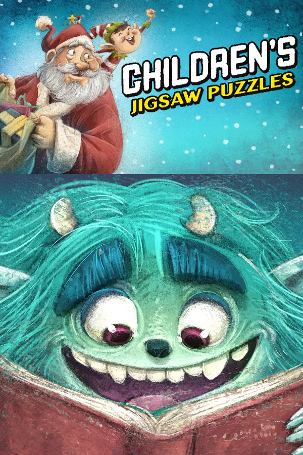 Copertina di Children's Jigsaw Puzzles