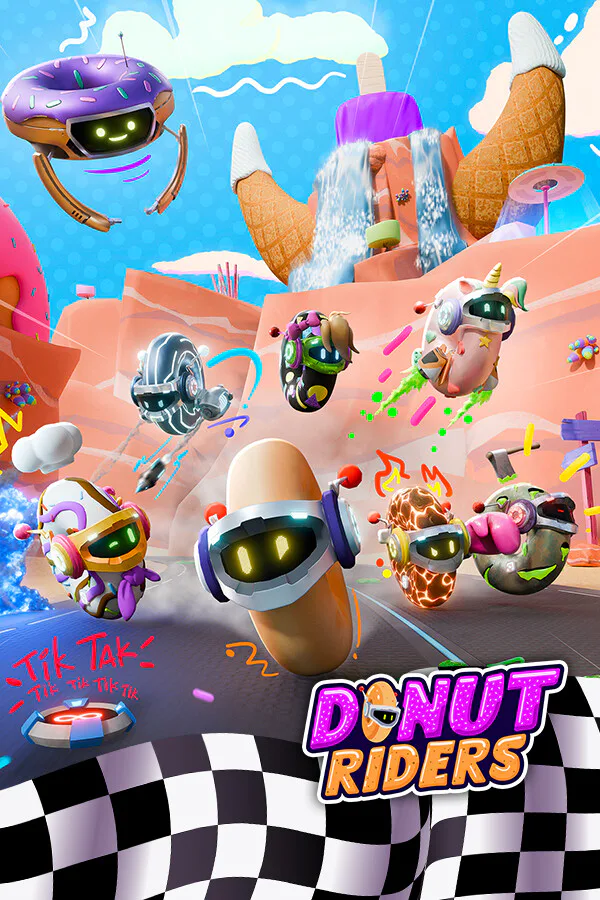 Copertina di Donut Riders