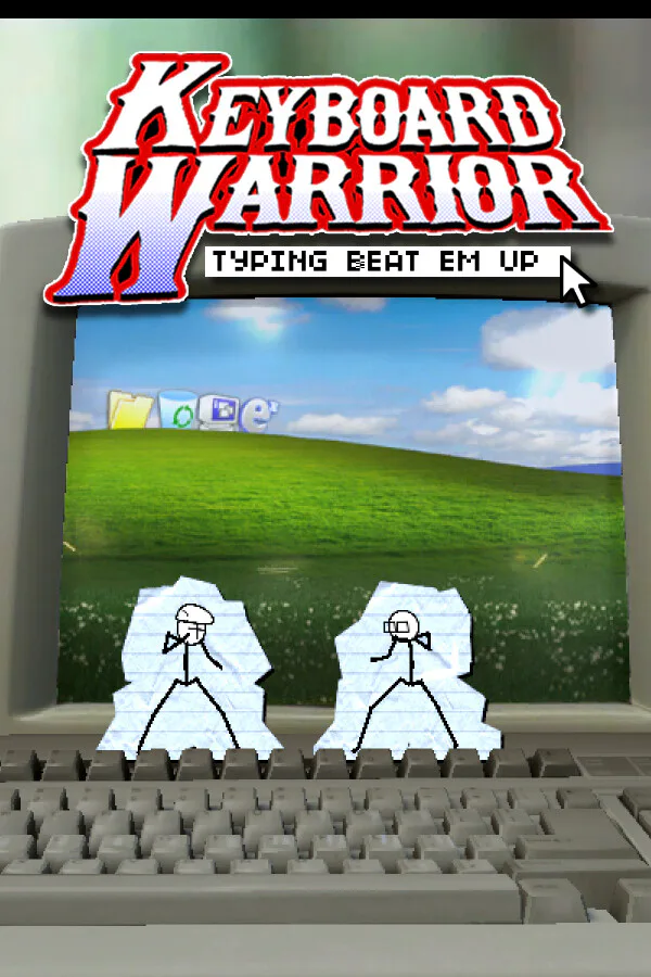 Copertina di Keyboard Warrior Stickman - Typing Beat Em Up