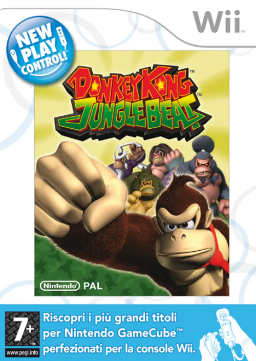 Copertina di NEW PLAY CONTROL! Donkey Kong Jungle Beat