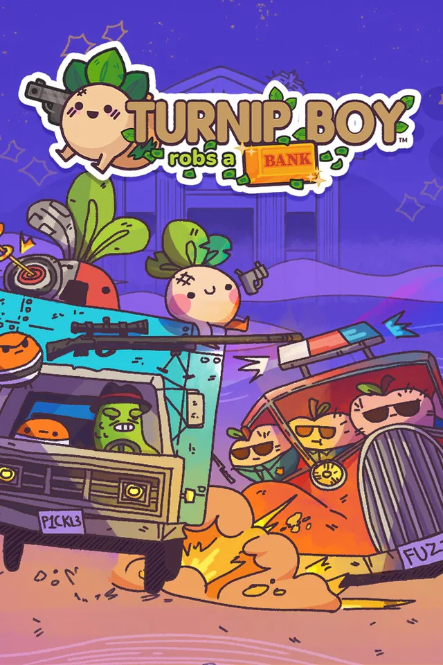 Copertina di Turnip Boy Robs a Bank
