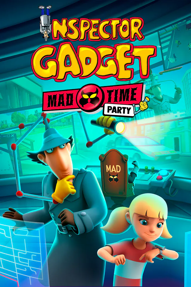 Copertina di Ispettore Gadget - MAD Time Party