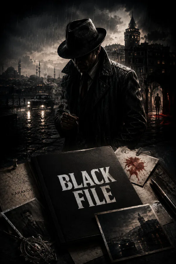 Copertina di Black File